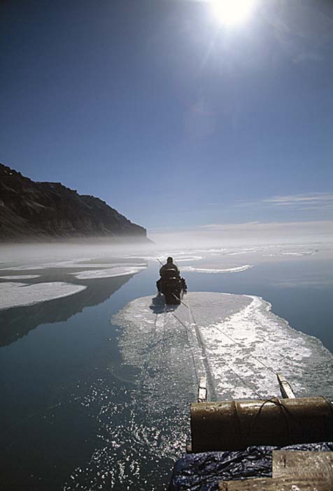 Inuit life in the Arctic.