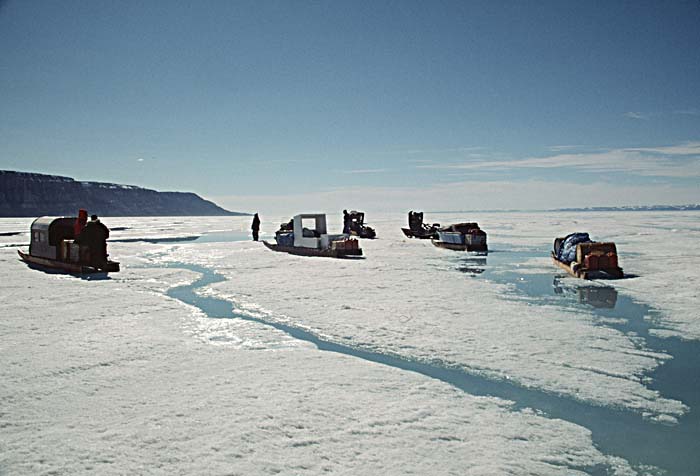 Inuit life in the Arctic.