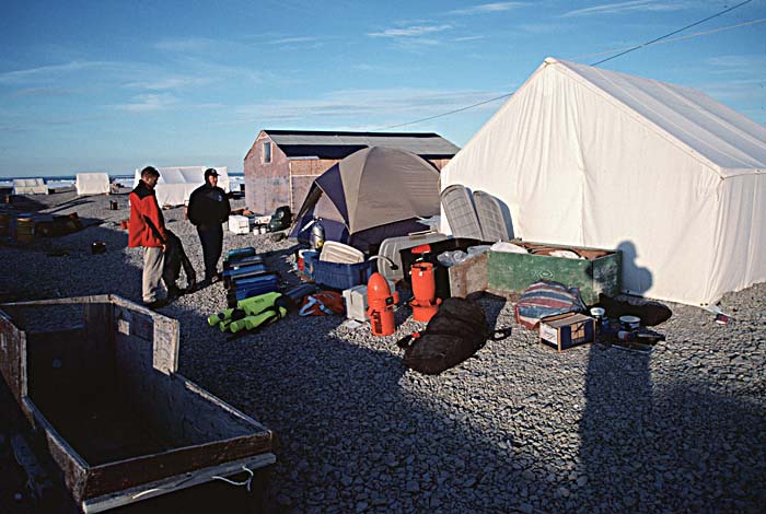 Inuit life in the Arctic.