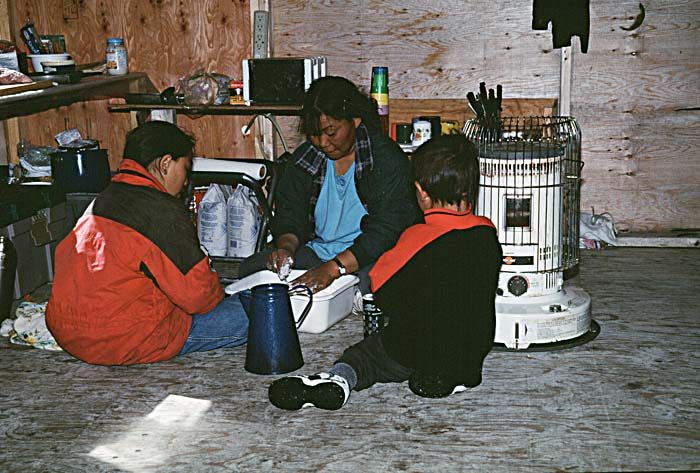 Inuit life in the Arctic.