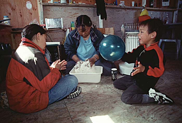 Inuit life in the Arctic.