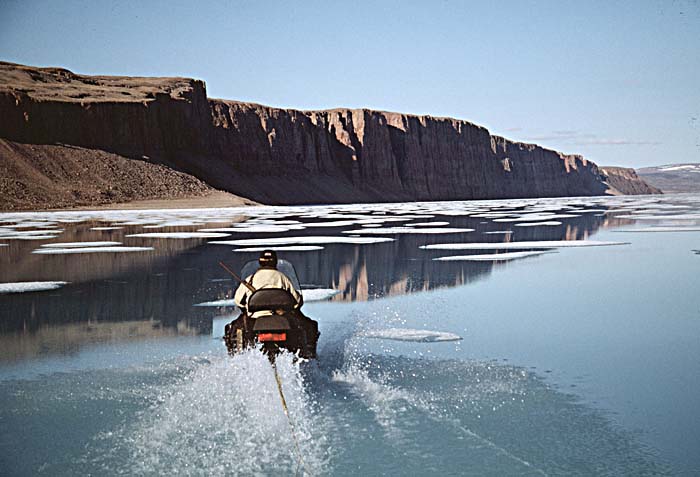 Inuit life in the Arctic.