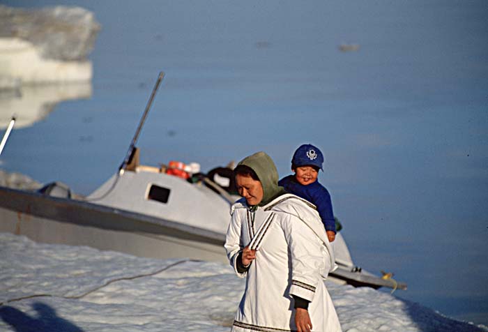 Inuit life in the Arctic.